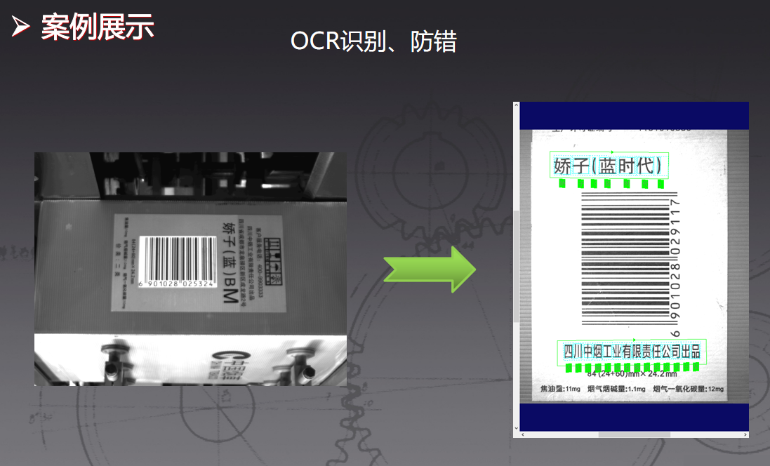 ?OCR識別、防錯